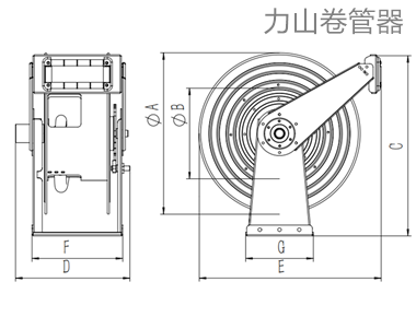 卷管器結構圖